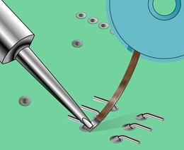 HOW-TO: Desolder & Remove Thru-Hole Component with Solder Wick